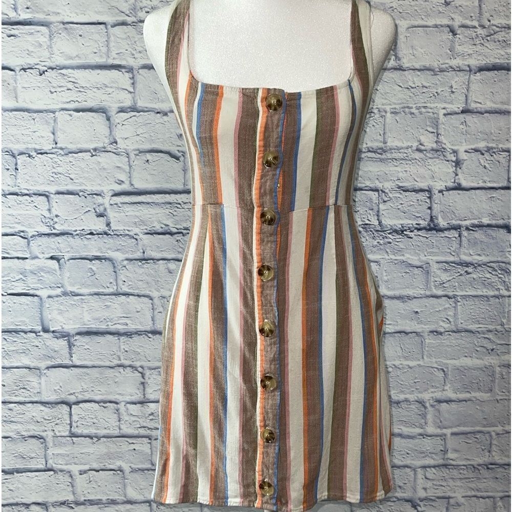 Show Me Your MuMu Cora Dress Sherbet Stripe - Picture 12 of 15